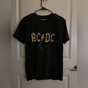 Lucky Brand AC/DC lightening tee